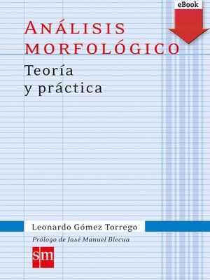 cover image of Análisis morfológico Teoría y práctica